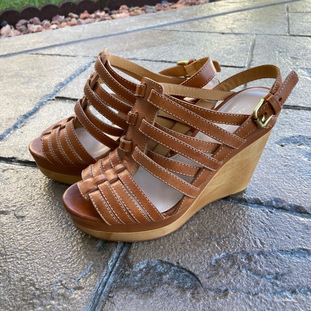 Coach Wedge Sandals